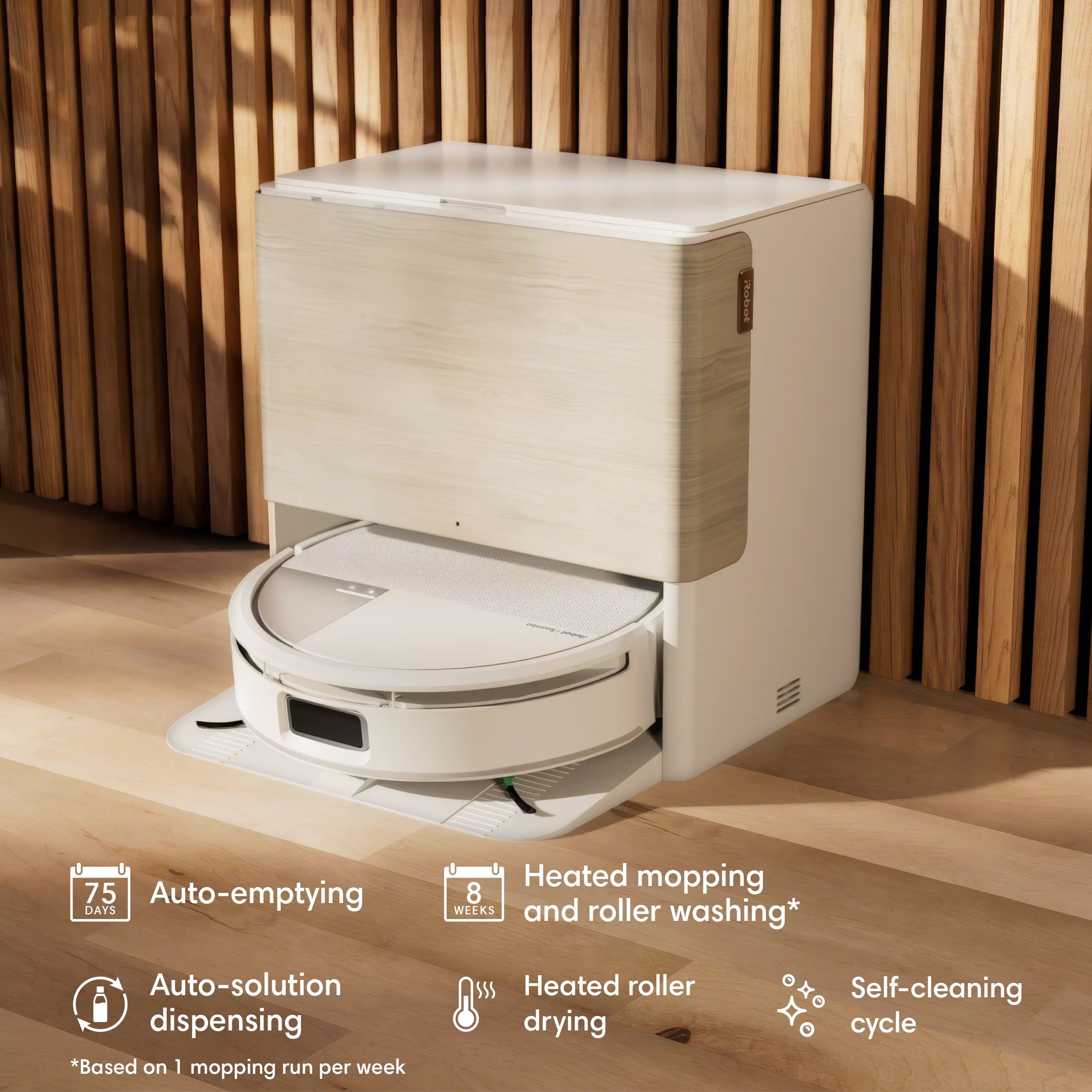 Roomba® Max 705 Combo robot + AutoWash™ dock - White